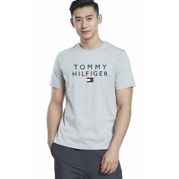 XS S L XL NWT Tommy Hilfiger Mens Short Sleeve Logo T-Shirt 78J4907 050 - Picture 1 of 4